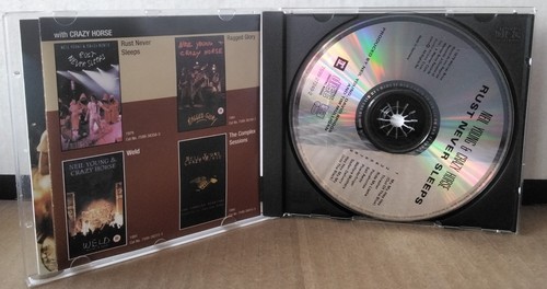 NEIL YOUNG & CRAZY HORSE Rust Never Sleeps REPRISE 7599-27249-2 Germany rock CD - Picture 3 of 3