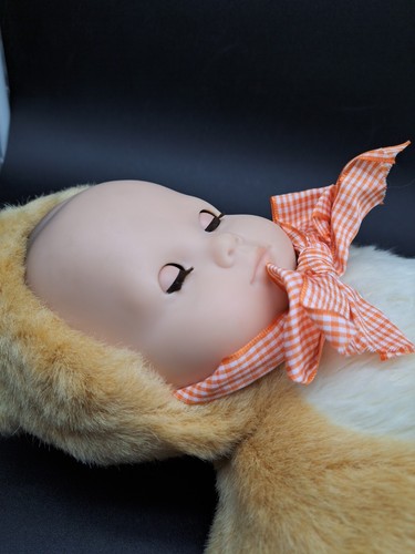 1995 American Girl Bitty Baby #14 Brown Hair Brown Eyes With Halloween Costume - Picture 4 of 22