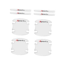 8PCS Car Door Handle Protector Anti-Scratch,Clear Car Door Handle Scratch