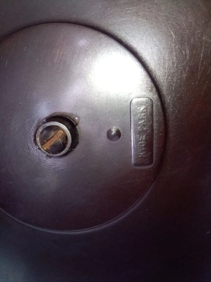 Vintage 1950's Equestrian Decor Hyde Park Bronze Finish Metal Horse Head Desk... - Image 4 of 4