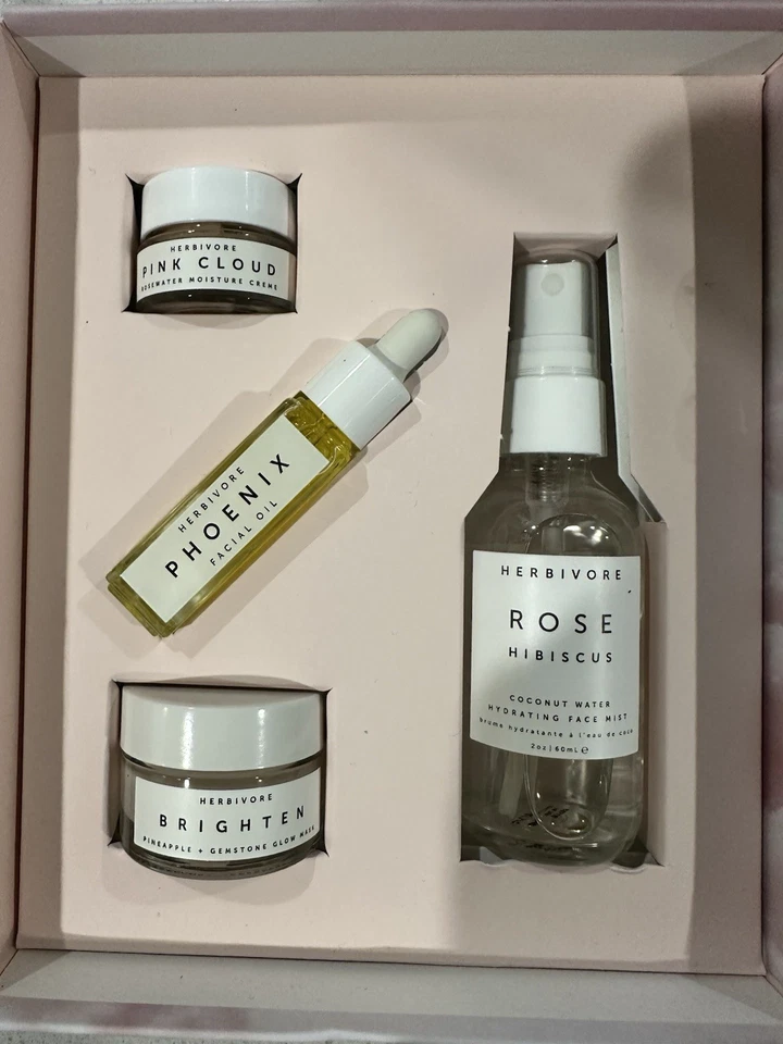 Herbivore Hydrate + Glow Natural Skincare Mini Collection - Image 2 of 4