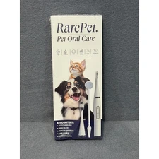 Rare Pet Oral Care Kit Ultrasonic Teeth Cleaning Toothbrush Descaler Mirror