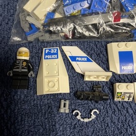 LEGO City 7741 Police Helicopter 100% Complete 