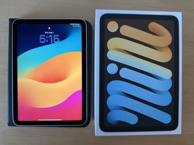 Apple iPad Mini 6th Gen 2021 256GB WiFi/Cellular Starlight Model A2568 MK8H3LL/A