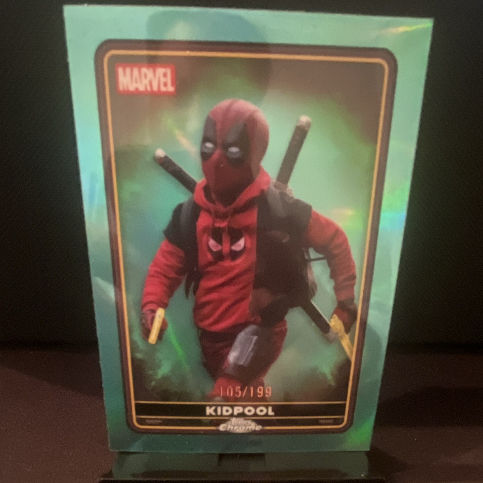 Topps 2025 Deadpool & Wolverine Marvel Kidpool #10 Serial Numbered /199