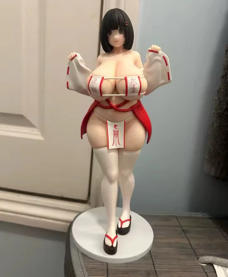 27cm Original Wonderful Shrine Maiden of Paradise Girls Miko Hentai Sexy - Immagine 2 di 4
