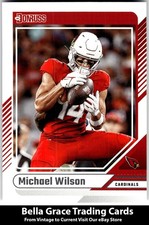 2024 Donruss #261 Michael Wilson Arizona Cardinals NFL Football