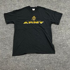 Port and Company T-Shirt Mens XL Black United States Army Graphic USA Made