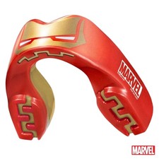 SafeJawz Unisex Adult Iron Man Sport MouthguardStandard Red Print  GT50439