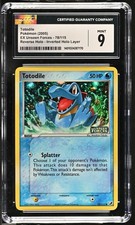 Totodile 78/115 Unseen Forces Reverse Holo Inverted Holo Layer Error Mint CGC on eBay