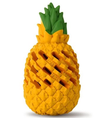 Pineapple Dog Toys Dog Chew Toys Treat Dispensing Dog Toys Teeth Clean Non Toxic