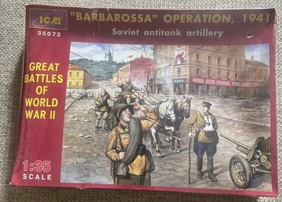 ICM MODEL KIT #35072 BARBAROSSA OPERATION, 1941 Scale 1:35