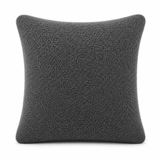 Ultra Soft Euro Sham Pillow Cover 26x26 Inch for Bed Couch Sofa, Charcoal Grey