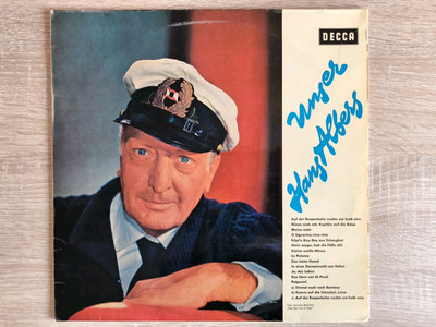UNSER HANS ALBERS   LP/1960/Shanty/Seemannslieder/Reeperbahn/Nimm mich mit...