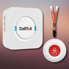 Wireless caregiver pager 1 chime and 1 call button  FREE SHIPPING