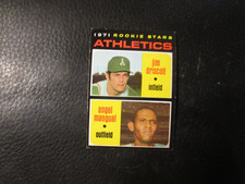 1971   TOPPS #317  ATHLETICS ROOKIE STARS     EX+/EXMT