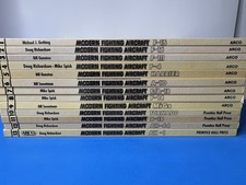 Arco MODERN FIGHTING AIRCRAFT Hardcover Military Complete Set Volumes 1-13 EUC