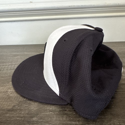 New Era 59Fifty Detroit Tigers Navy Blue/White Authentic Fitted Hat Size 7 1/4 - Picture 2 of 7