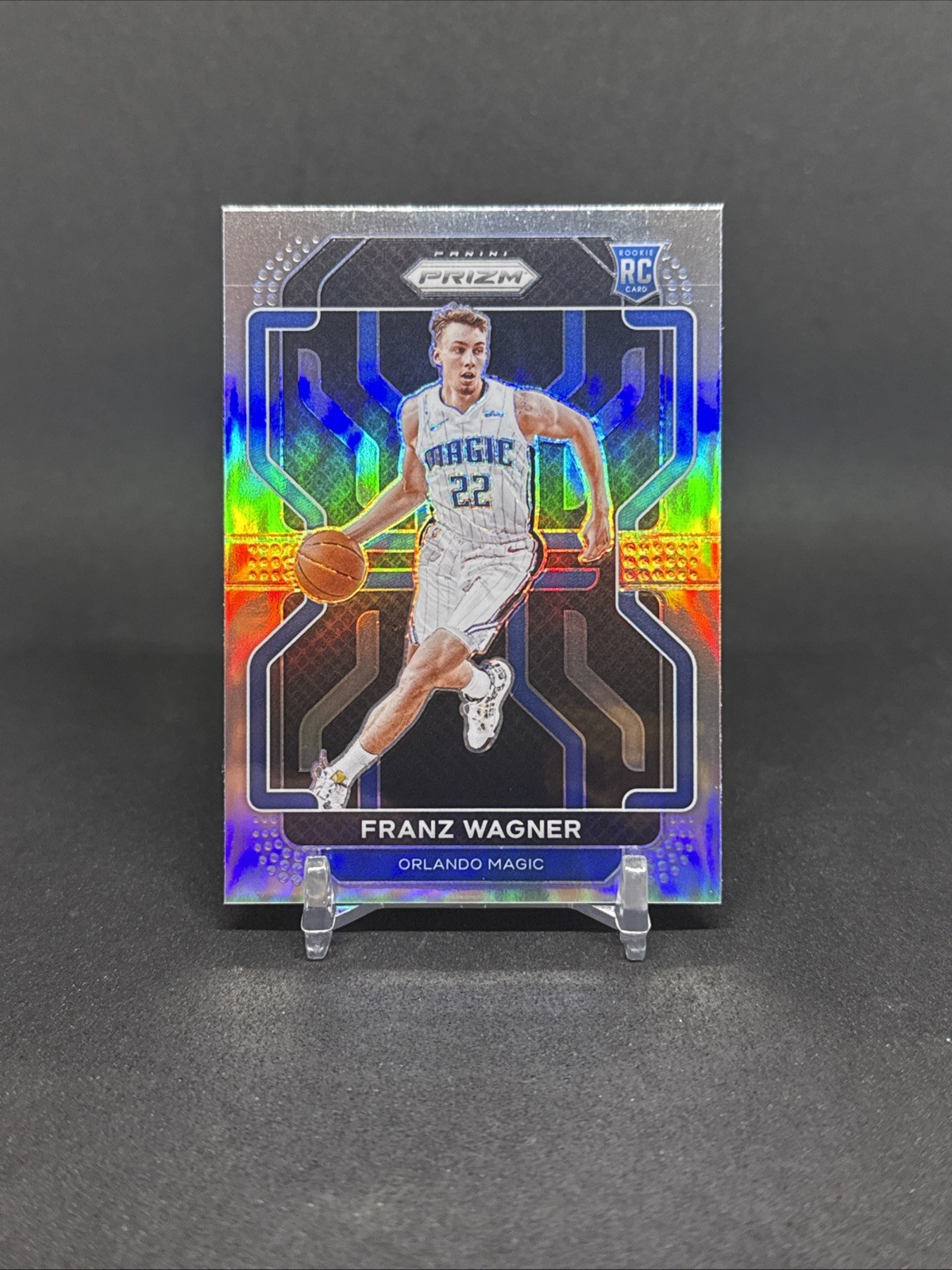 2021-2022 Panini Prizm - Franz Wagner #310 Silver Prizm (RC) (SP) Magic Rookie