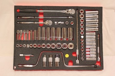 Mac Tools 65-PC. 3/8'' Drive Combination Foam Set FOAM14E-38COMBO C3
