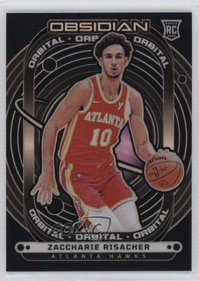2024-25 Panini Obsidian Orbital 120/125 Zaccharie Risacher #8 Rookie RC ez6