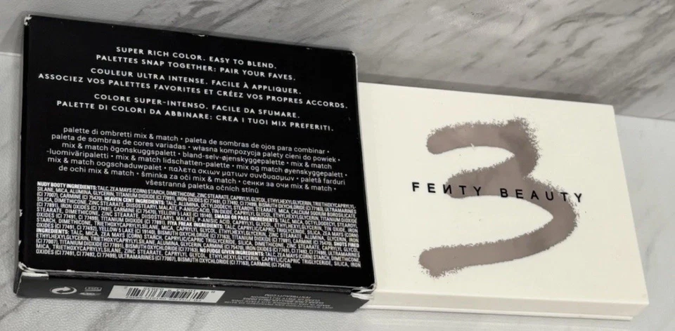 Paleta de Sombras Fenty Beauty Rihanna Snap Shadow Mix & Match 3 Neutros Profundos - Imagem 2 de 4