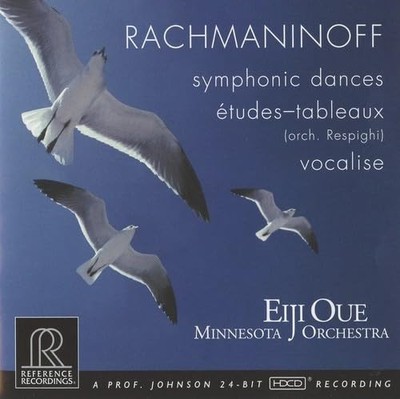 Symphonic Dances / Etudes-Tableaux - S Rachmaninoff, Reference Recordings, CD