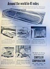 Vintage Magazine Advertisement 1960 Chrysler Engineering Quick, Stron & Quiet