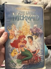 Disney Black Diamond 1989 Banned Cover The Little Mermaid VHS FACTORY SEALED 613