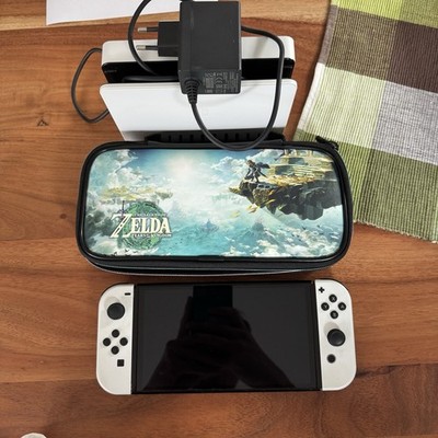 Nintendo Switch OLED-Modell HEG-001 64GB Handheld-Spielekonsole - Weiß