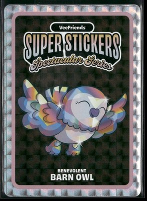 Super Sticker Spectacular Series Benevolent Barn Owl Holo