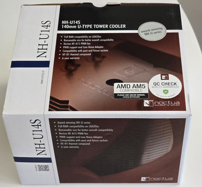noctua NH-U14S Premium CPU-Kühler für Intel & AMD & NF-A15 Lüfter NEU & OVP