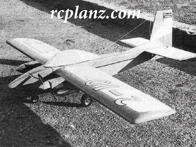 R/C AIRPLANE PLANS & PATTERNS: Toucan 49'' Wingspan - Aerobatic RC Sport Model