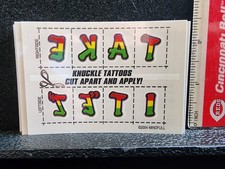 Temporary Tattoo New On Card Various Designs Available Will Combine Shipping