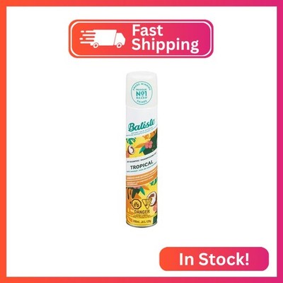 Batiste Dry Shampoo, Tropical, 6.73 Ounce (Packaging May Vary)