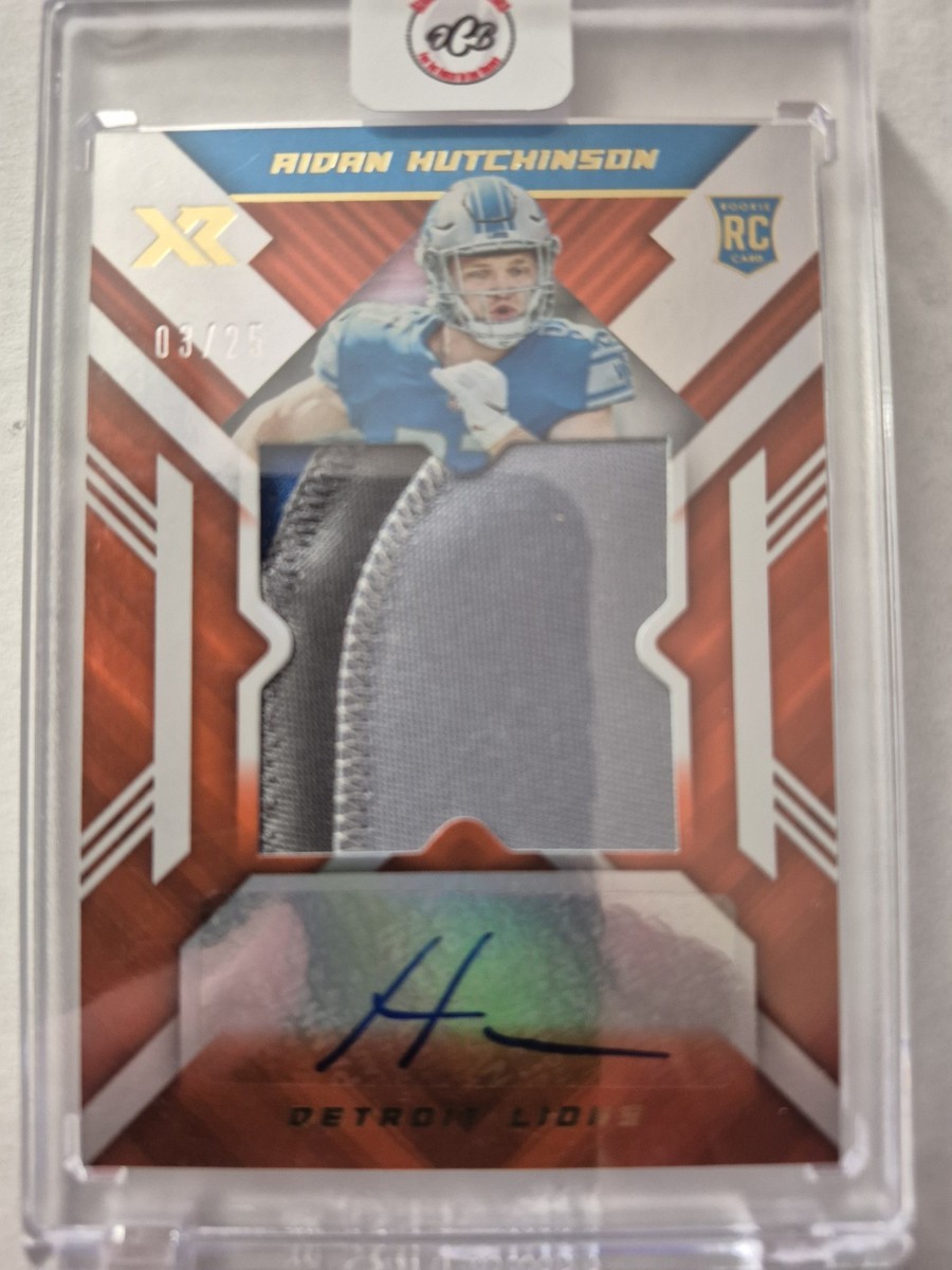 Aidan Hutchinson XR RPA Orange /25 | eBay
