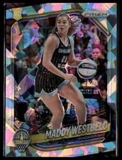 2025 Panini Prizm WNBA #138 Maddy Westbeld Ice Prizms RC