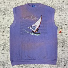 VINTAGE 80s Ocean Pacific Op Sweatshirt DEADSTOCK w/ Tags Windsurf 1983 XL
