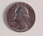 1976 D 40% Silver Washington Quarter Gem Bu Possible Filled Mint Mark!