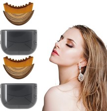 2 Pack Lymphatic Face and Neck Brush for Massage, Detox, Jawline Toning and Skin