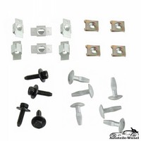 Unterfahrschutz Clips Set FüR Peugeot 206+ 207 CC Cabrio Limo Kombi 307 Ab 99->