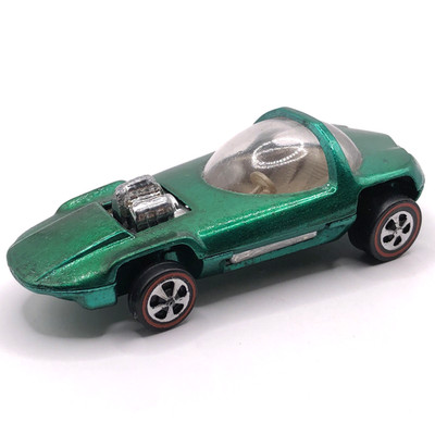 Hot Wheels Redline Silhouette 1967/1968 Green Champagne Interior Restored U.S.A.