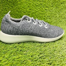 Allbirds Wool Runners Womens Size 10 Gray White Casual Walking Shoes Sneakers