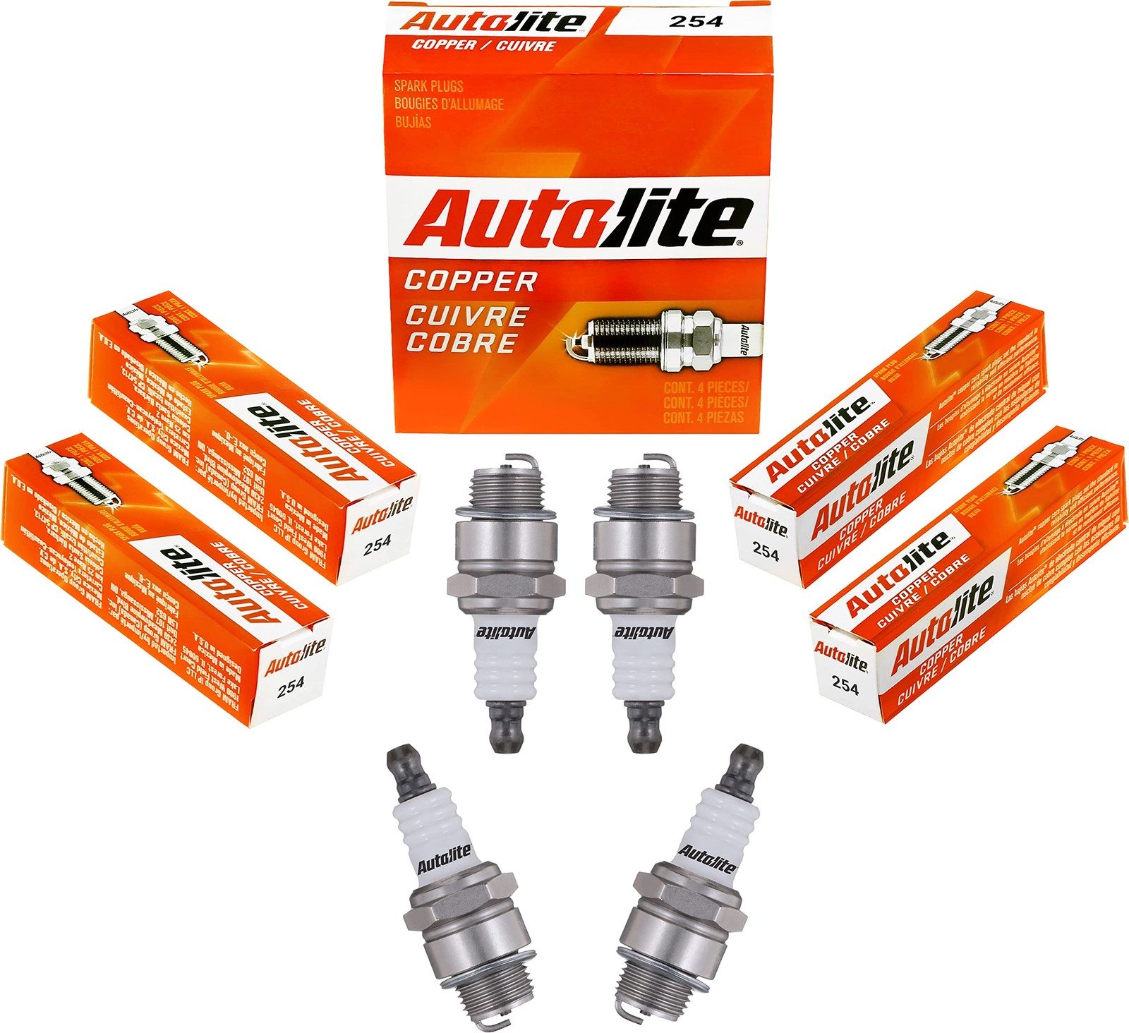 AUTOLITE 254 Spark Plug 10/Box - 254