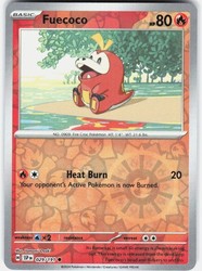 Fuecoco 029/191 Surging Sparks Reverse Holo