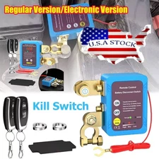 Remote Battery Disconnect Switch Battery Kill Switch 12V 240A for Auto RV ATV US
