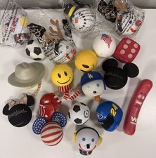 Lot Of 19 Vintage Antenna Toppers Disney Nascar Jack In The Box Dodgers Smiley Lot Of 19 Vintage Antenna Toppers Disney Nascar Jack In The Box Dodgers Smiley