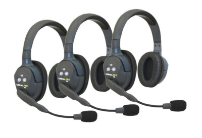 EARTEC UL3D HD - Intercomsystem für 3 Personen gleichzeitig - Vollduplex Funk