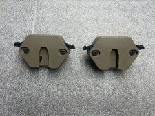 83-88 Ford Bronco Ii Rear Cargo Retractor Cover Mounts Oem Tan 1983-1988