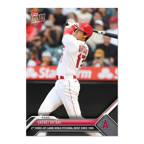 2023 MLB Topps NOW 419 SHOHEI OHTANI LOS ANGELES ANGELS PRESALE